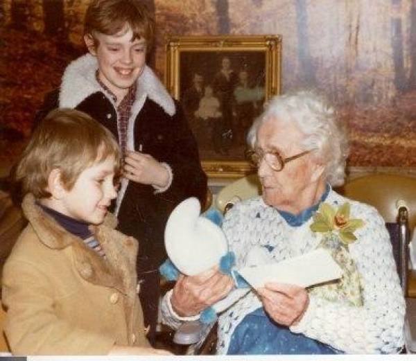 Catherine Hawley's 100th Birthday - Jared and Richard Hawley