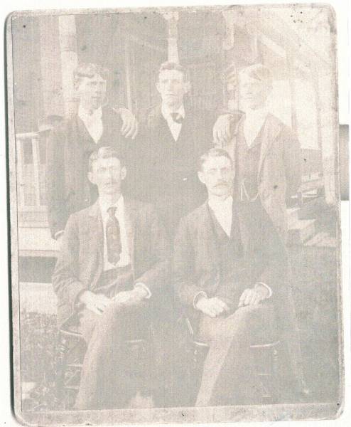 Hawley Brothers-Arthur, Henry,  George, William and Charles Oscar