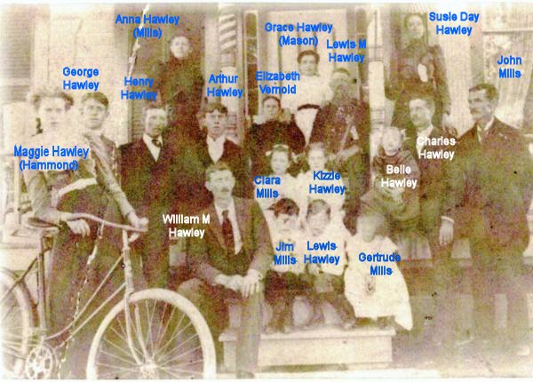 Peg Leg Lew's Family - Annotated